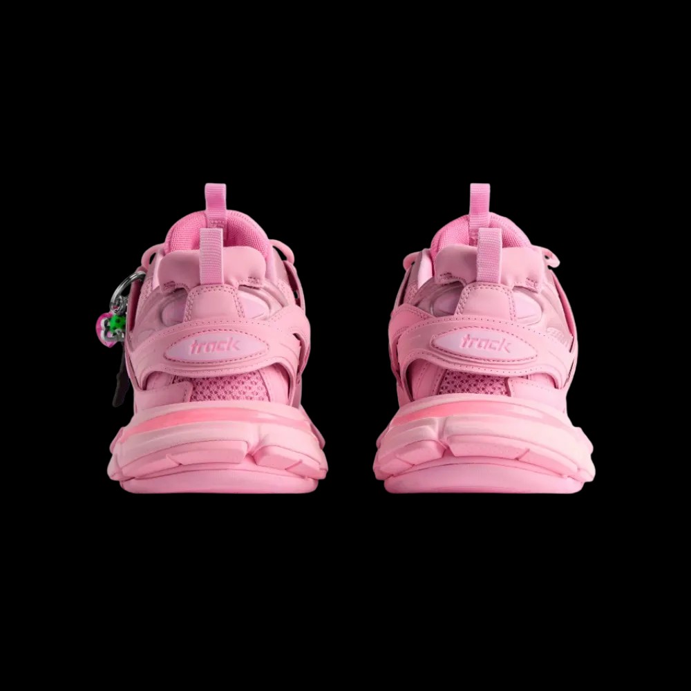 Balenciaga Track Sneaker With Charms In Pink - HypeFly India View 2