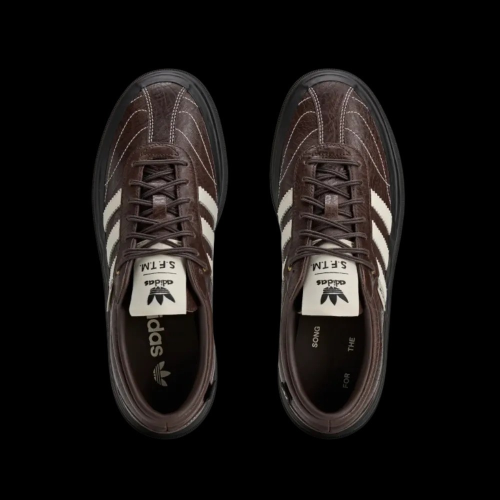 Song For The Mute x Adidas Samba LX Freizeit 'Aura Coffee Off White' - HypeFly India View 4