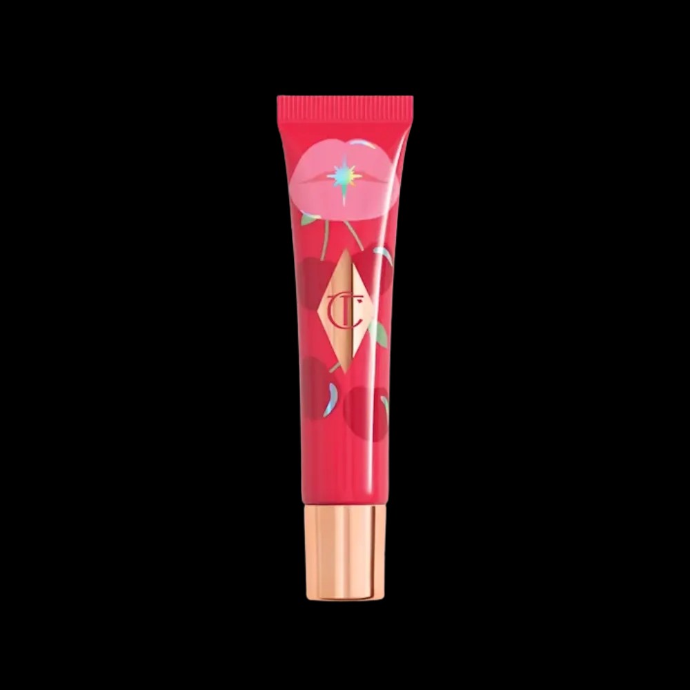 Charlotte Tilbury Unreal Lips Healthy Glow Nectar Oil Juicylicious Cherry Glaze - HypeFly India View 1