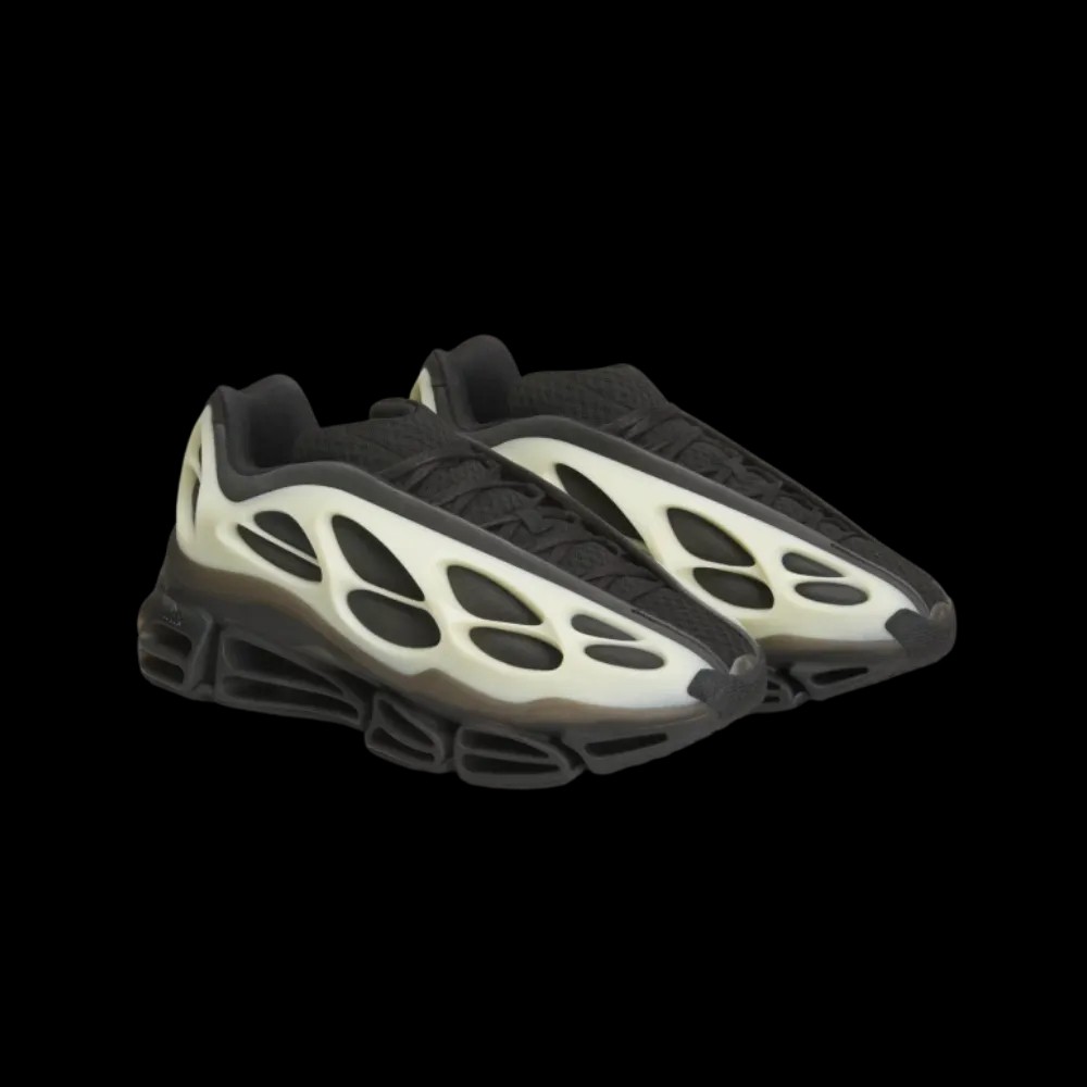 Willy Chavarria x Adidas Megaride Bones 'Core Black Cream White' - HypeFly India View 5