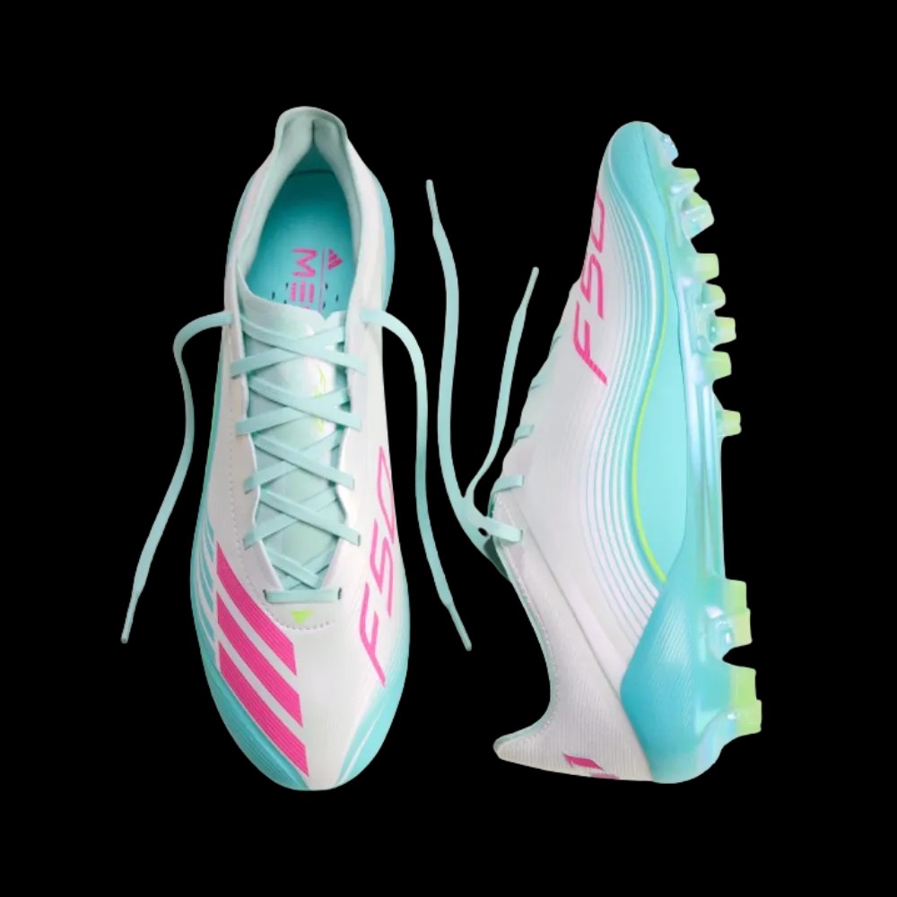 Adidas F50 Messi Elite Firm Ground Soccer Cleats Lucid Pink - HypeFly India View 3