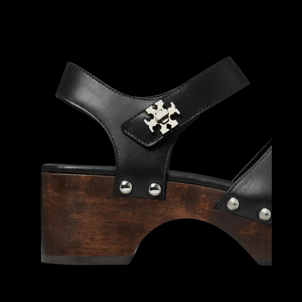 Tory Burch Turnlock Clog Perfect Black - HypeFly India View 5