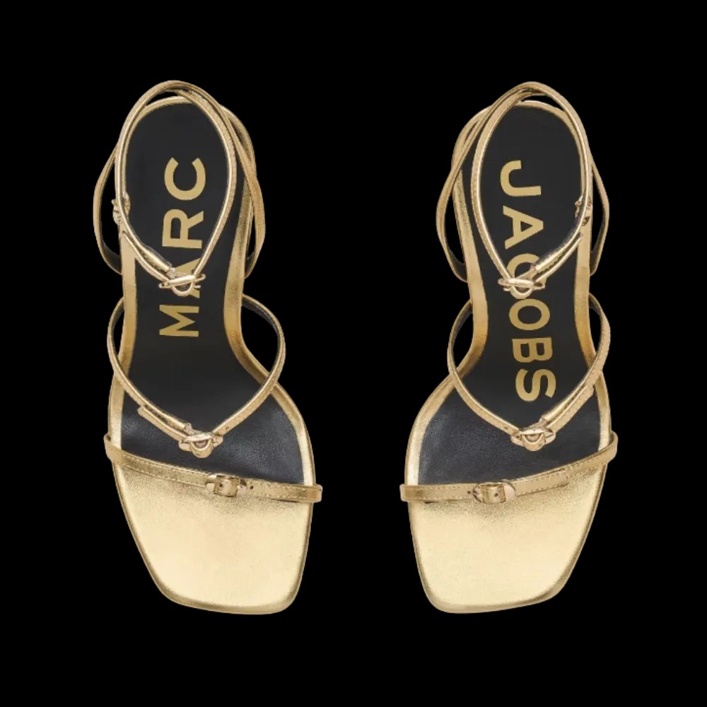 Marc Jacobs The Metallic Leather Daisy Gold - HypeFly India View 6