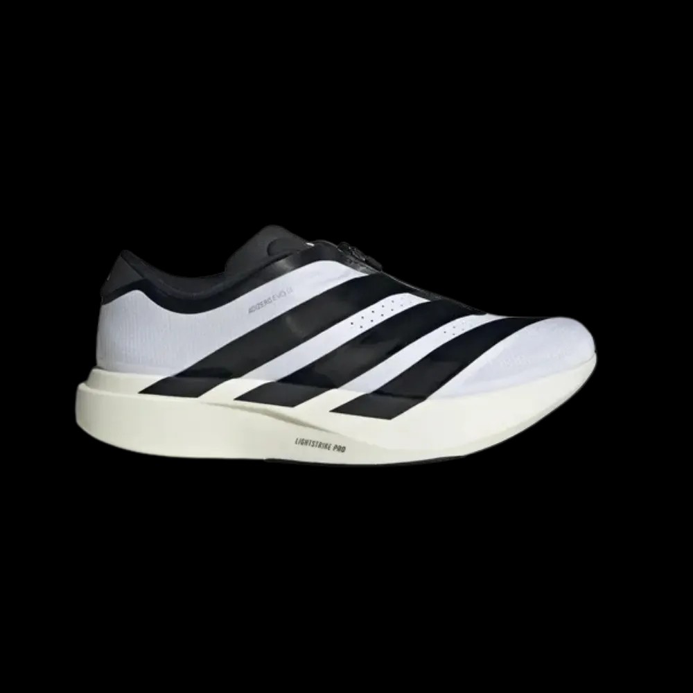 Adidas Adizero Evo SL Zip 'White Black' - HypeFly India View 1