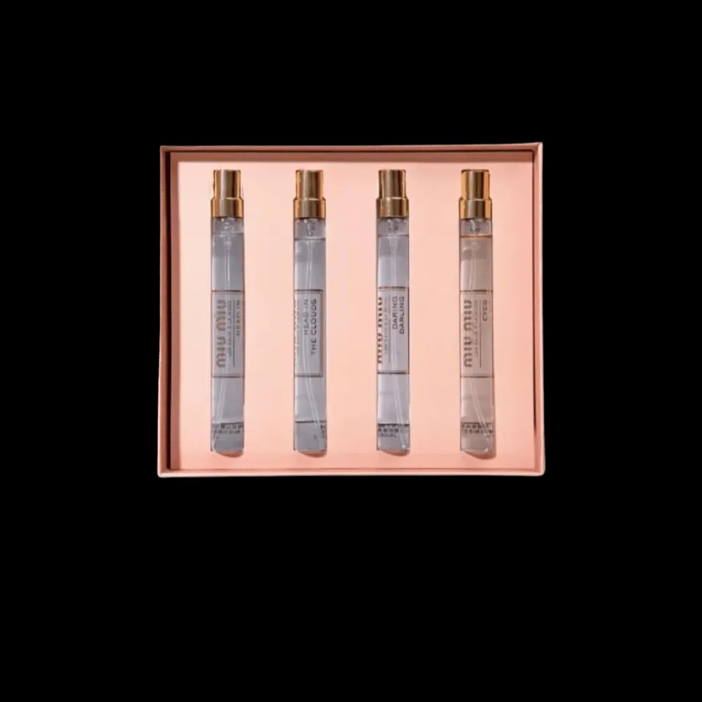 Miu Miu Perfume Four-Piece Gift Set Eau de Toilette (EDT) 10ml x 4 - HypeFly India View 3