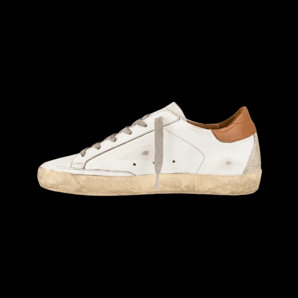 Golden Goose Superstar 'White Light Brown' - HypeFly India View 5
