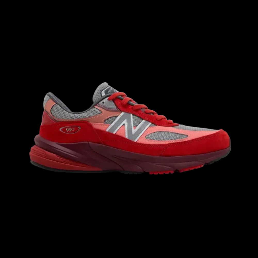 Teddy Santis X New Balance 990v6 Made in USA 'Community Pack - Red' - HypeFly India View 1