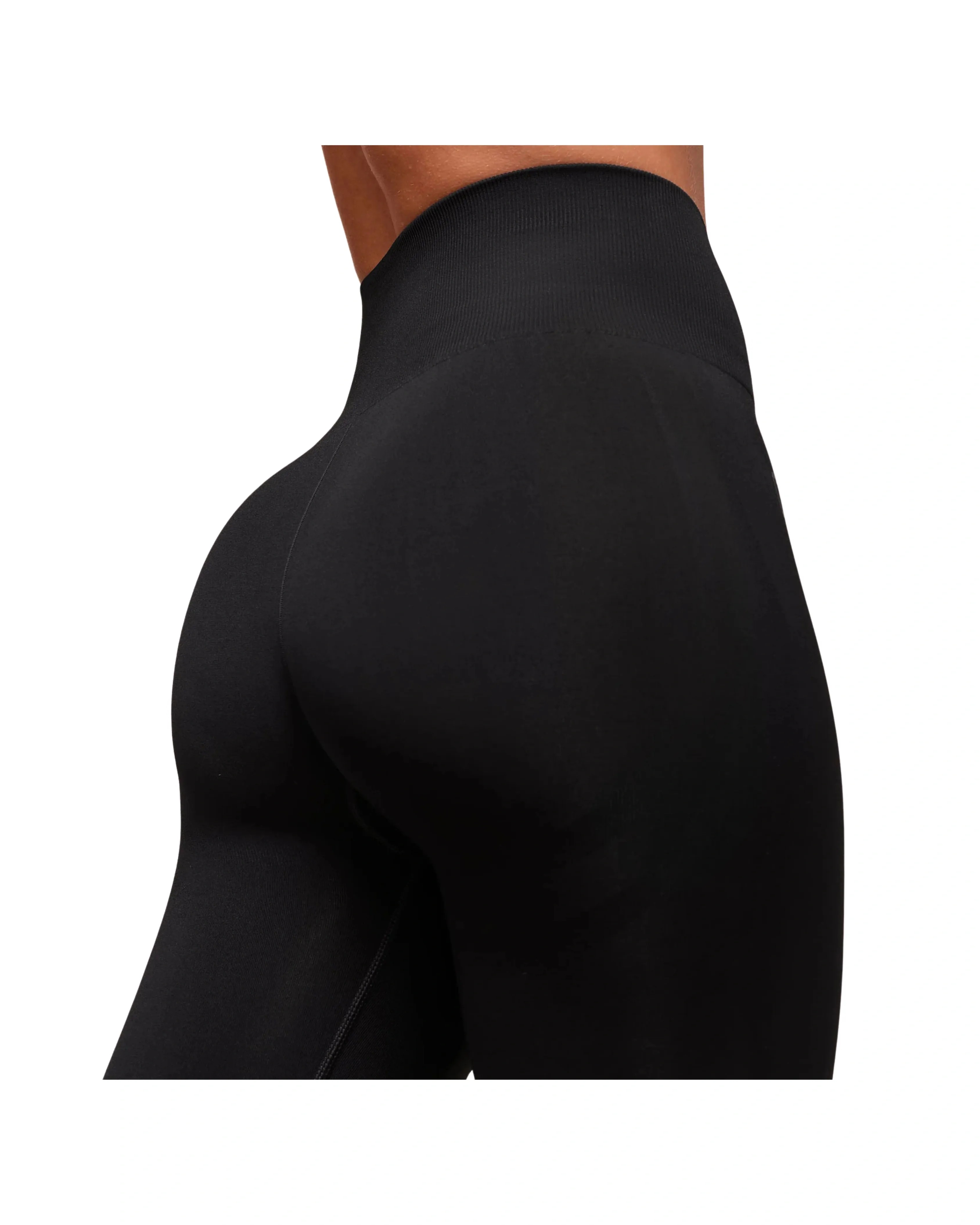 Gymshark Everyday Seamless Graphic Leggings Regular Black - HypeFly India View 5