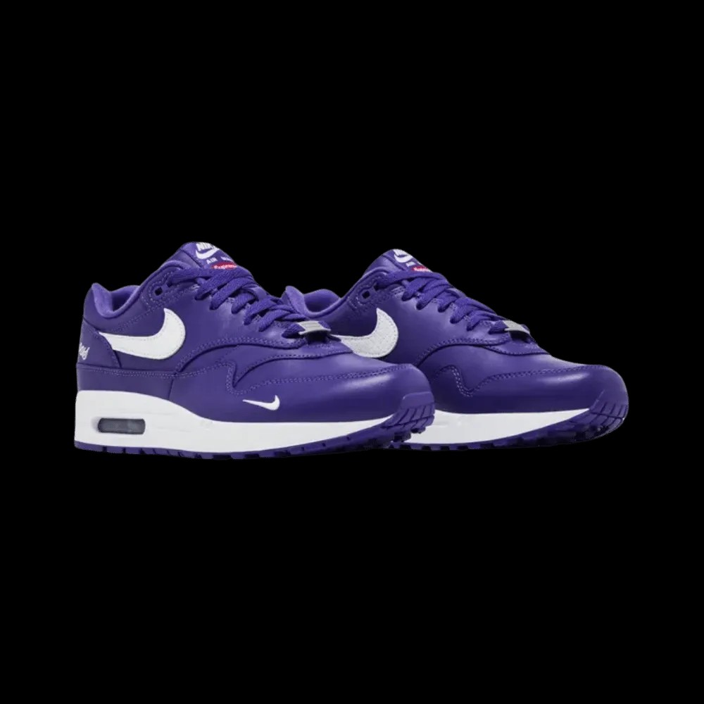 Supreme x Air Max 1 '87 SP 'Varsity Purple' - HypeFly India View 2