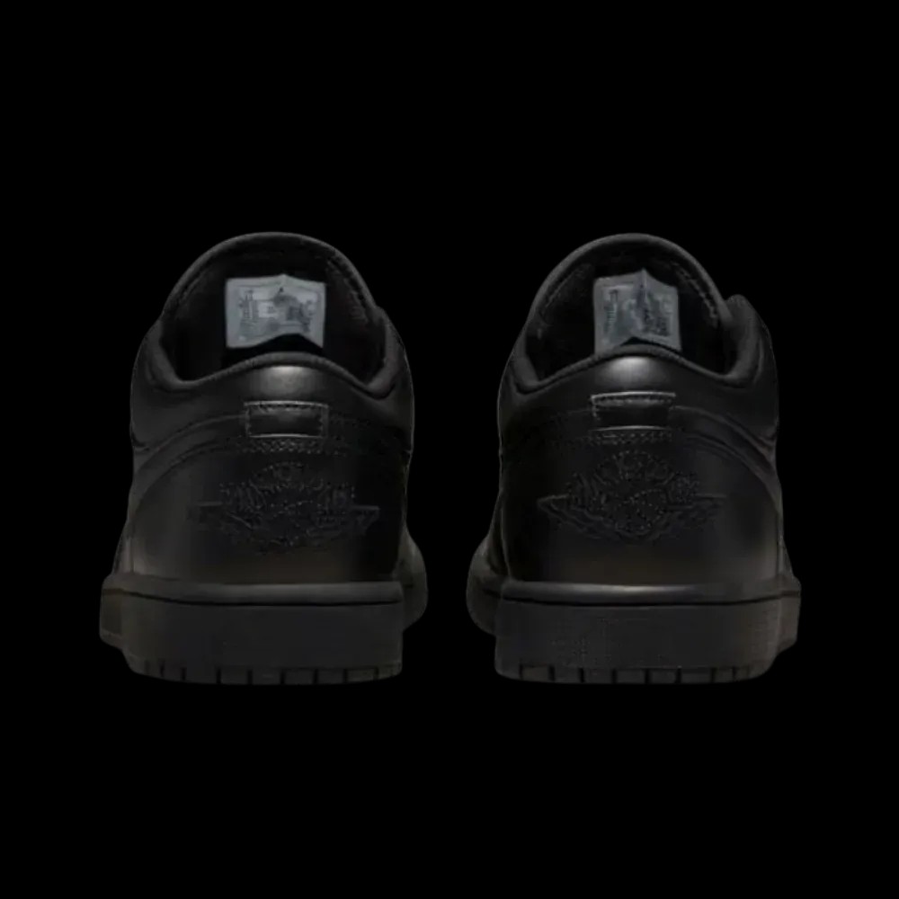 Air Jordan 1 Low 'Triple Black' - HypeFly India View 4