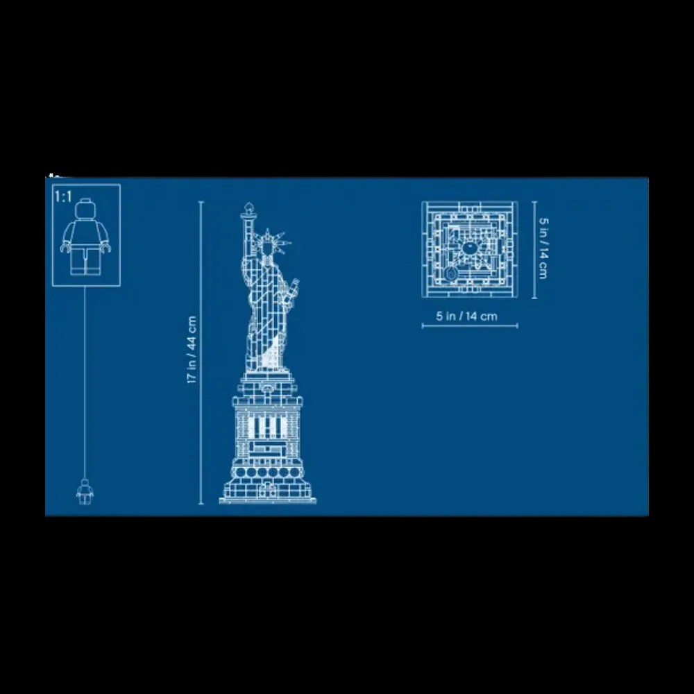Lego Architecture Statue of Liberty - HypeFly India View 4