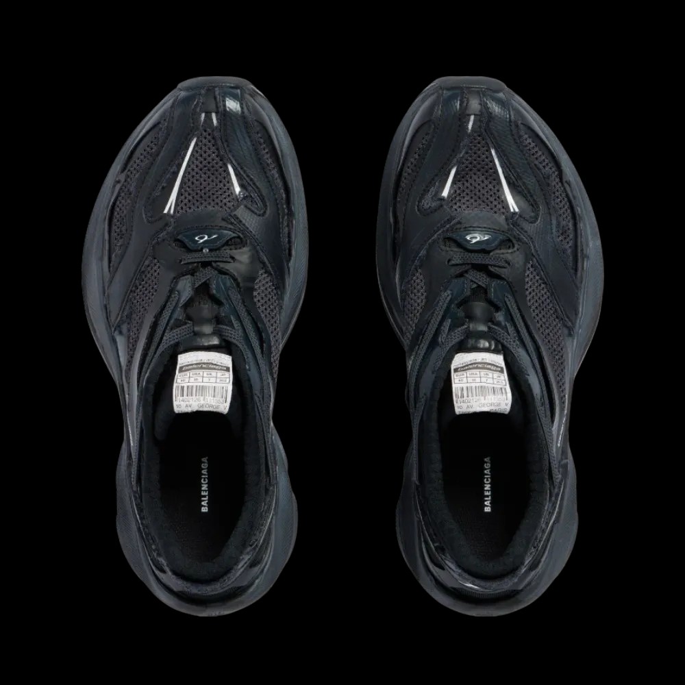 Balenciaga Jet Sneaker In Black - HypeFly India View 4