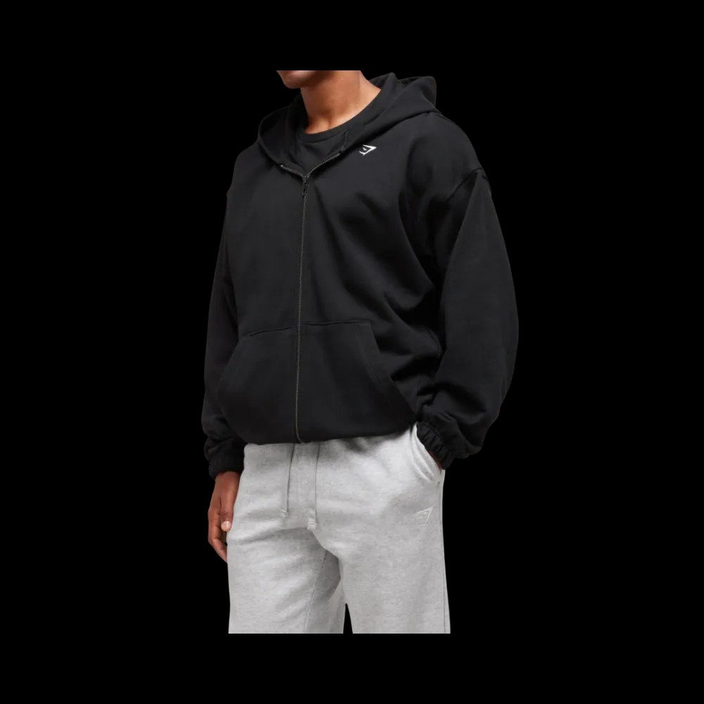 Gymshark Crest Straight Leg Joggers Light Grey Marl - HypeFly India View 5