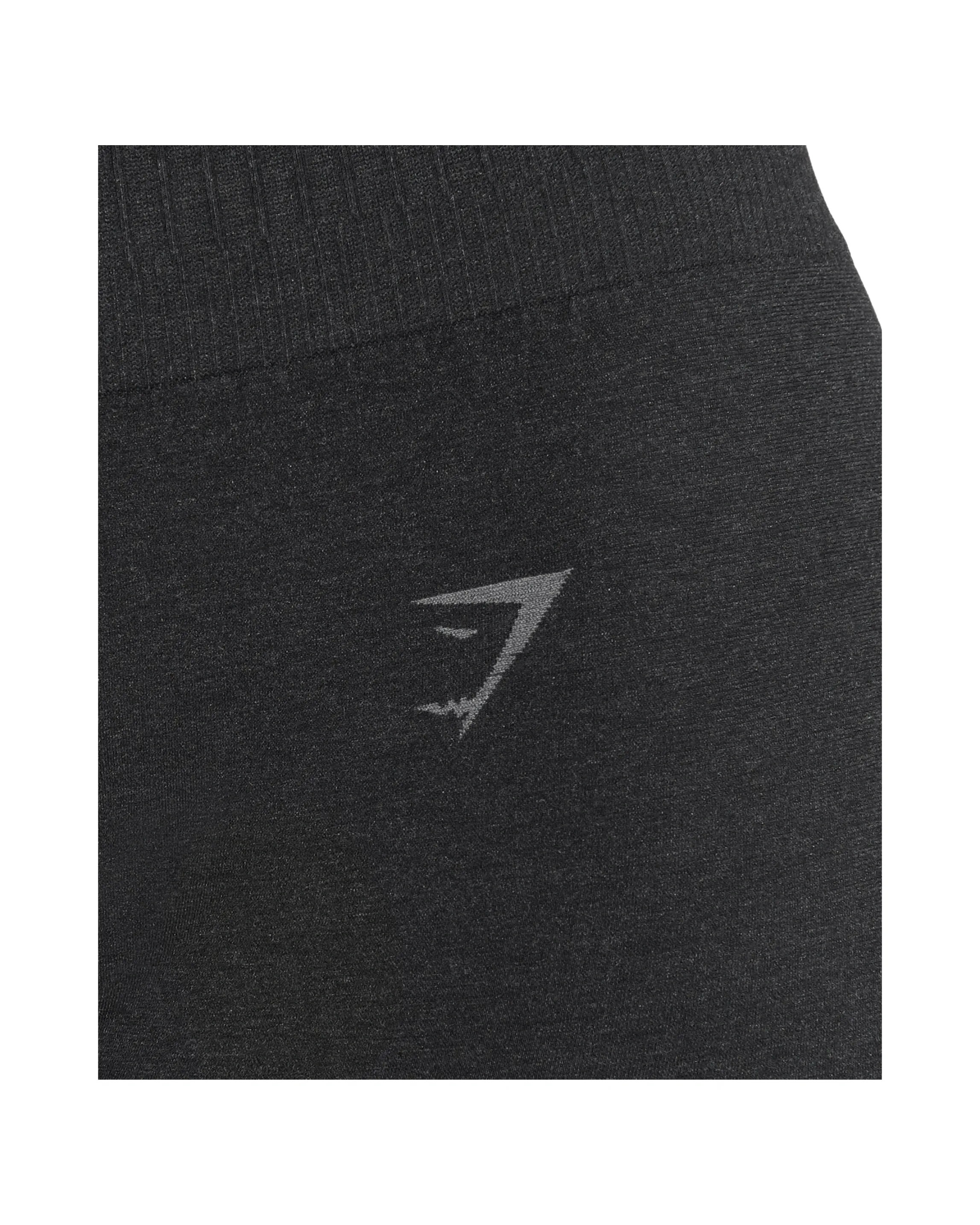 Gymshark Luxe Seamless Flare Leggings Coal Marl - HypeFly India View 5