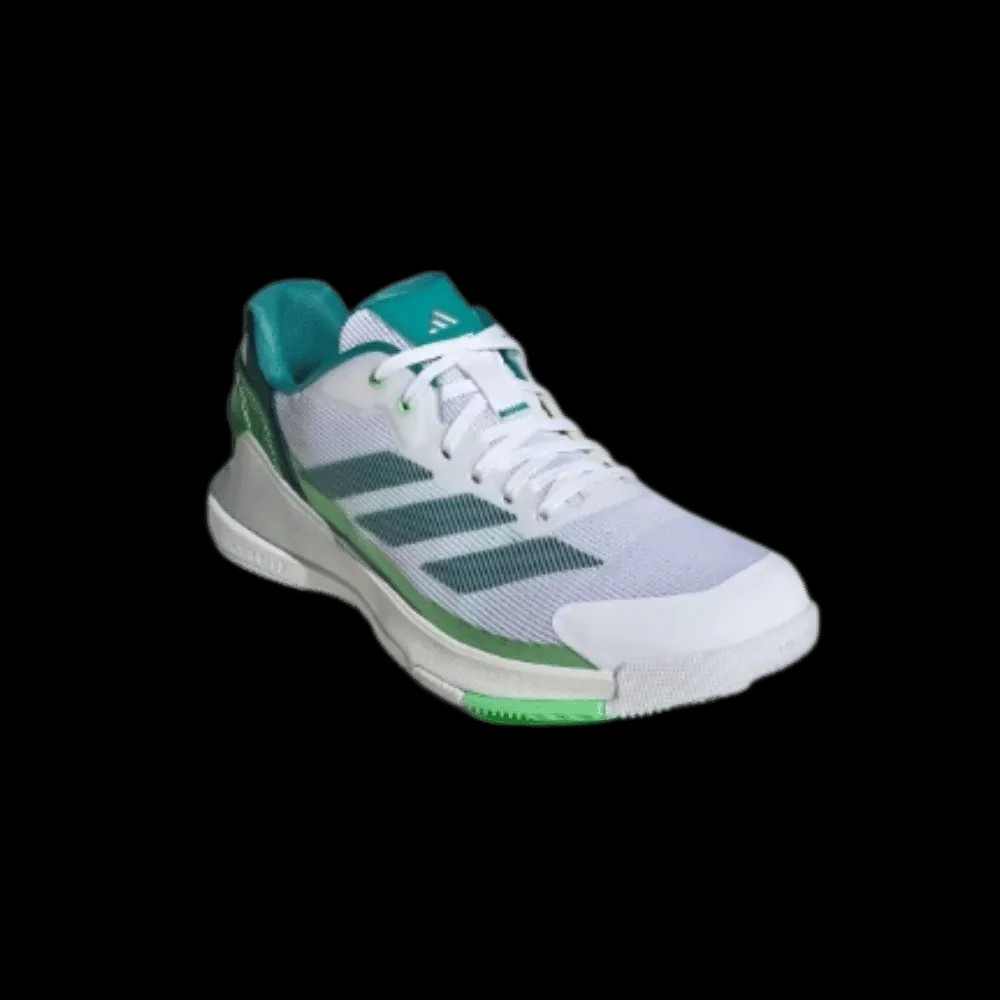 Adidas Crazyquick Padel Cloud White Aurora Ivy Lime Burst - HypeFly India View 3