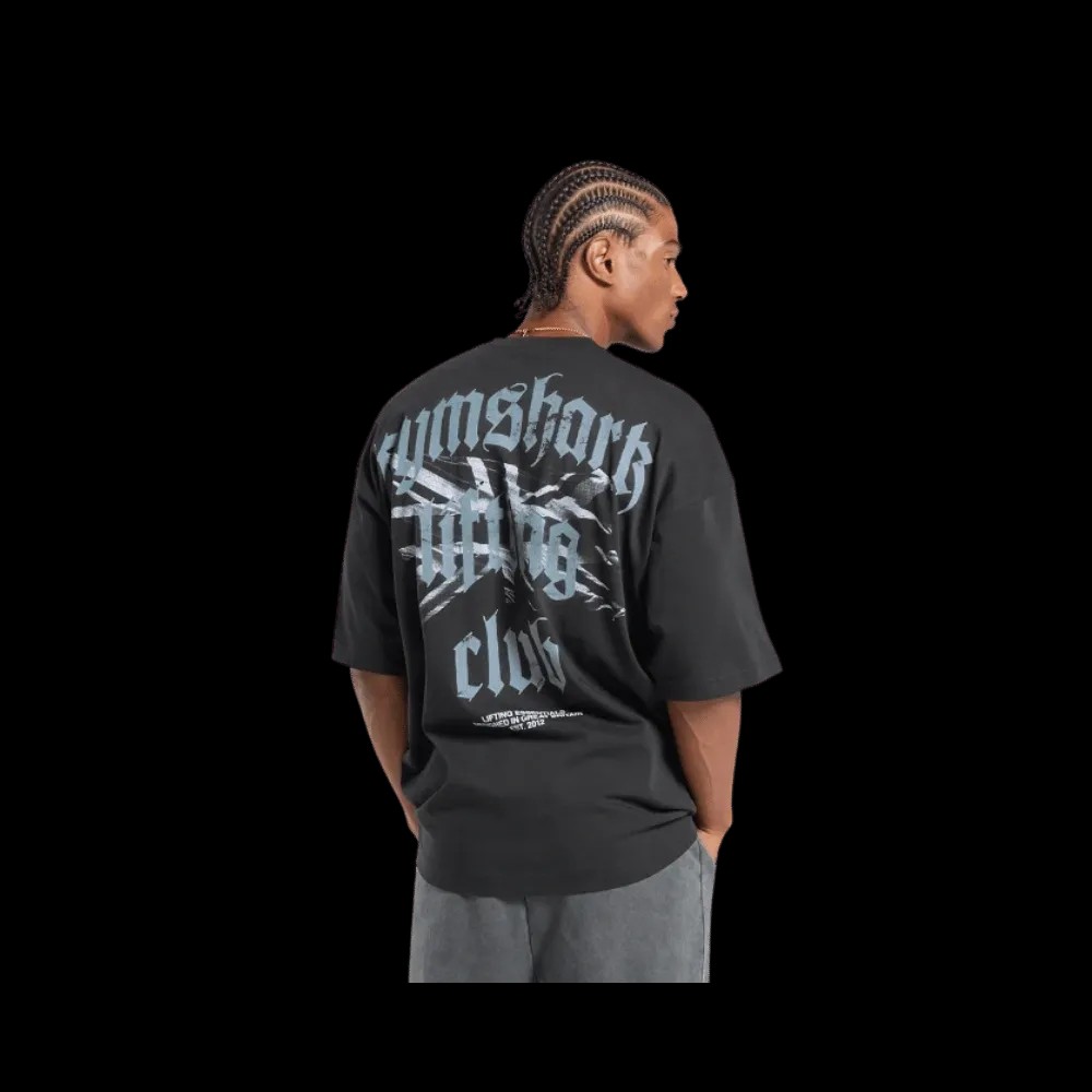 Gymshark Union Jack Lifting Club T-Shirt Black - HypeFly India View 1