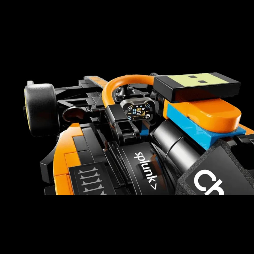 Lego 2023 McLaren Formula 1 Race Car - HypeFly India View 2