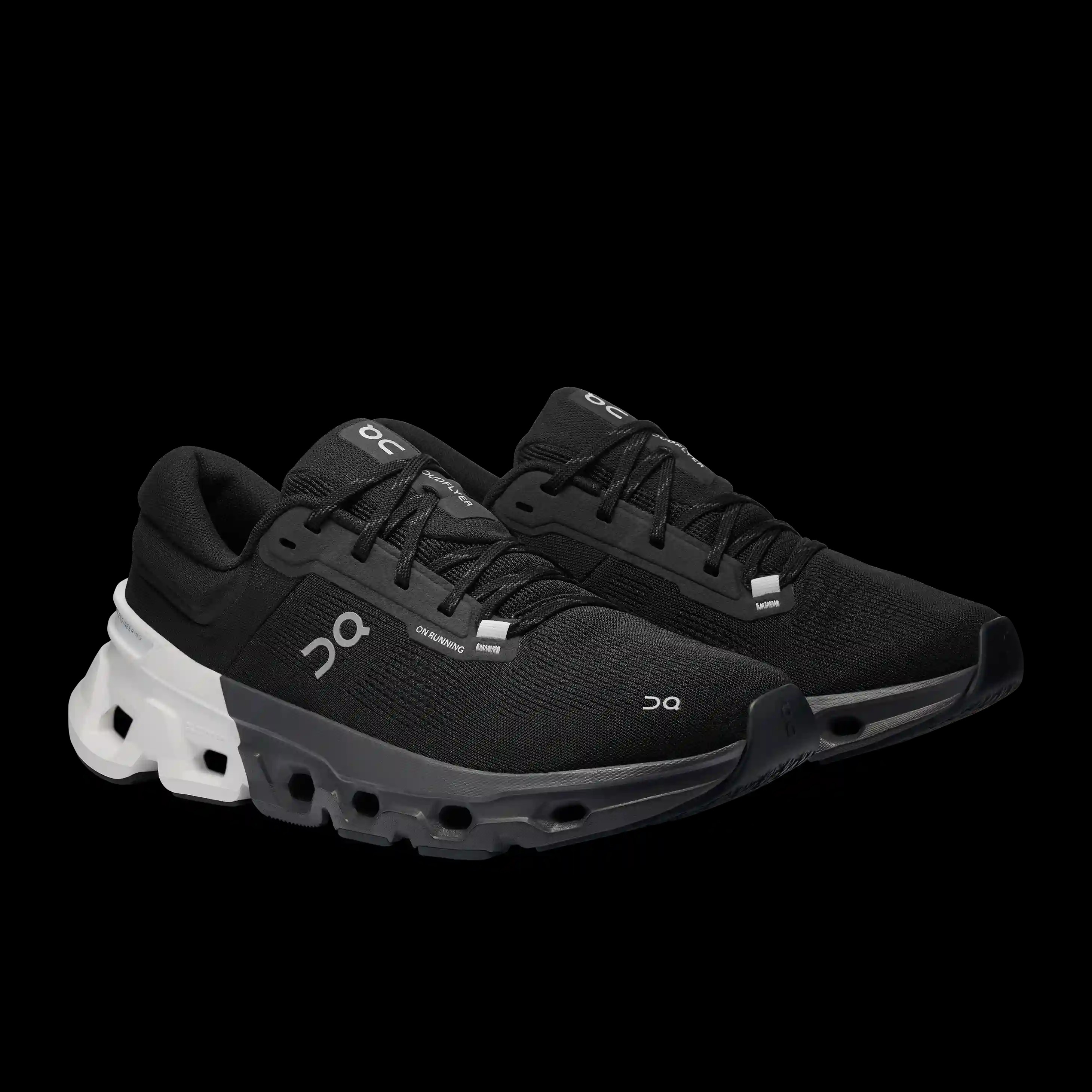 On Running Cloudflyer 5 Black White - HypeFly India View 3
