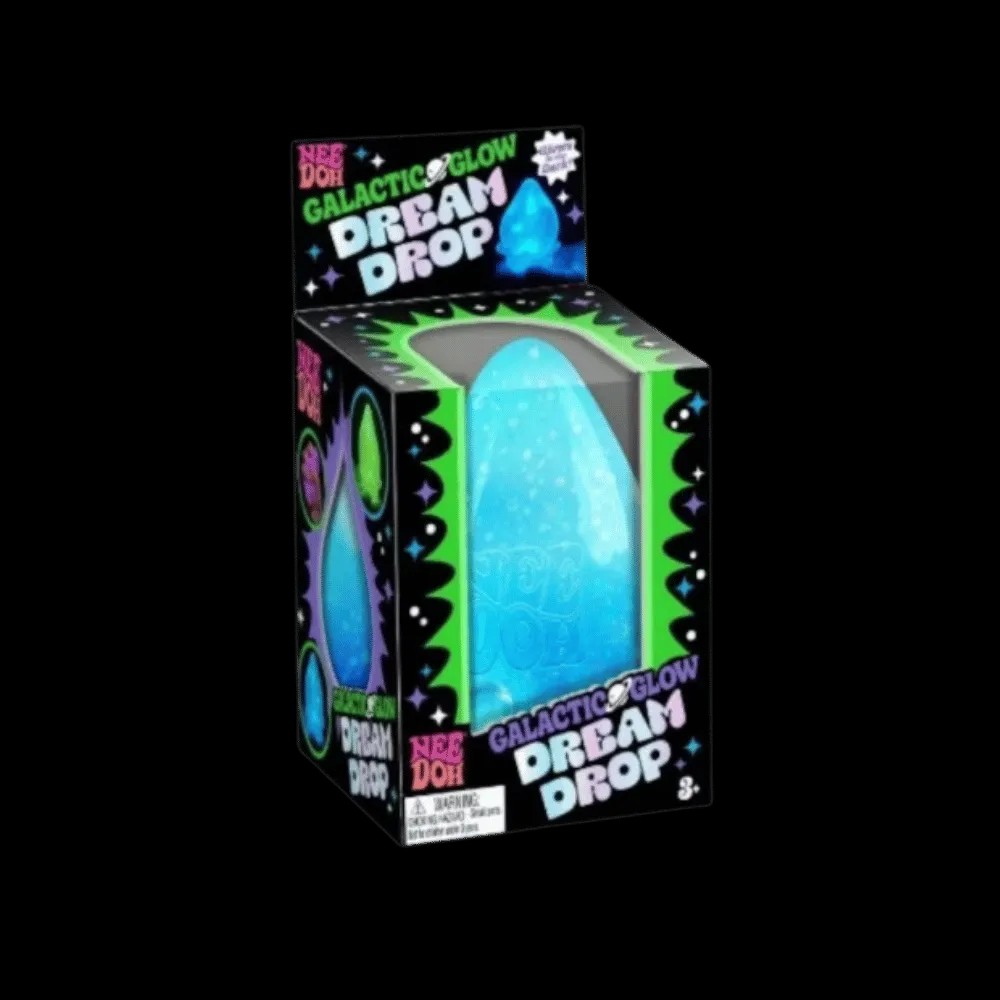 NeeDoh Galactic Glow Dream Drop Squishy Fidget Toy Galacti-Blue - HypeFly India View 1