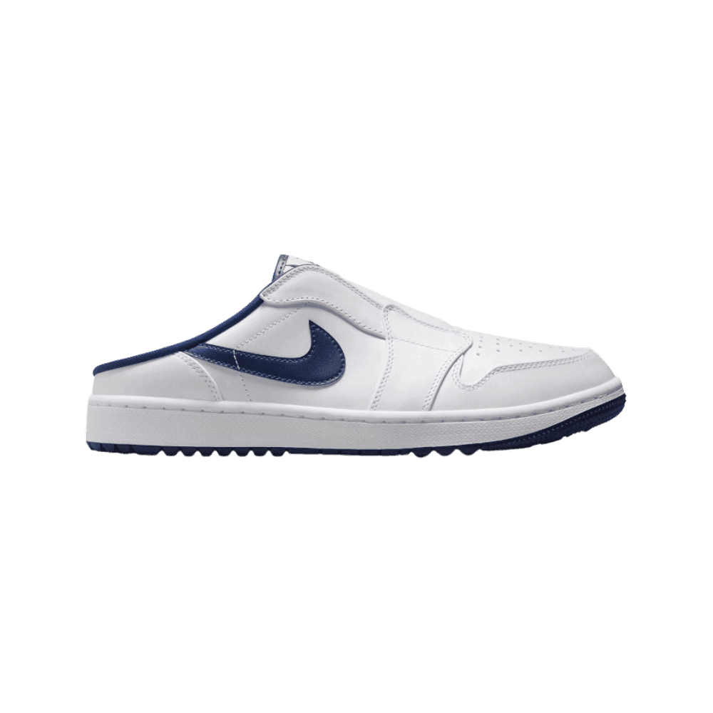 Nike Jordan 1 Mule Golf White Midnight Navy - HypeFly India View 1