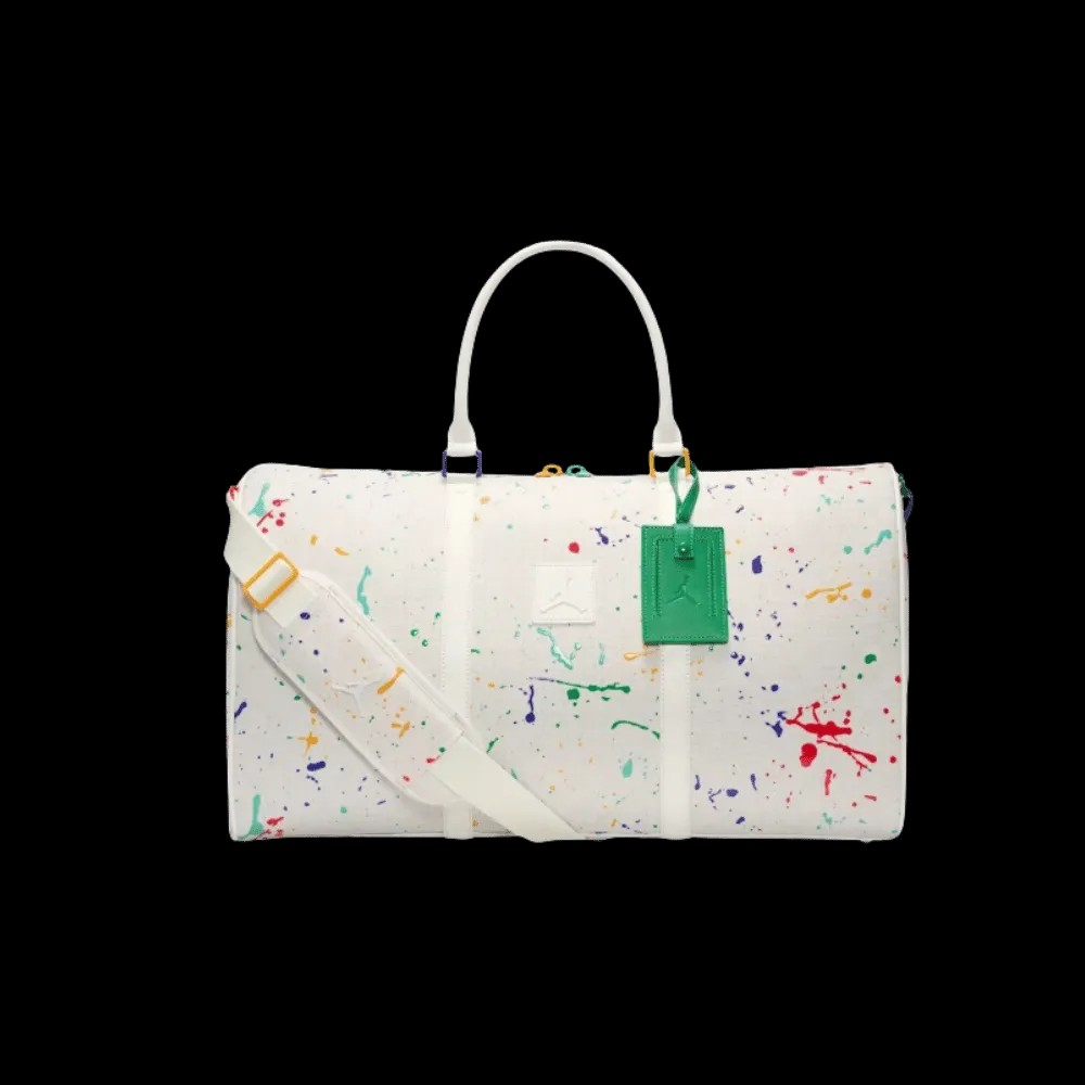 Jordan Monogram 40L Duffle Bag - Sail - HypeFly India View 1