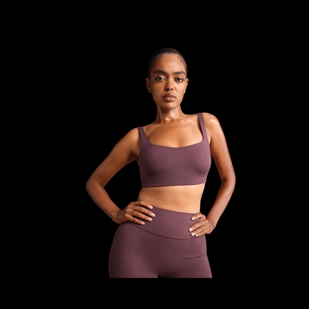 Nike X Skims Women's Scoop-Neck Bra CURRANT - HypeFly India View 1