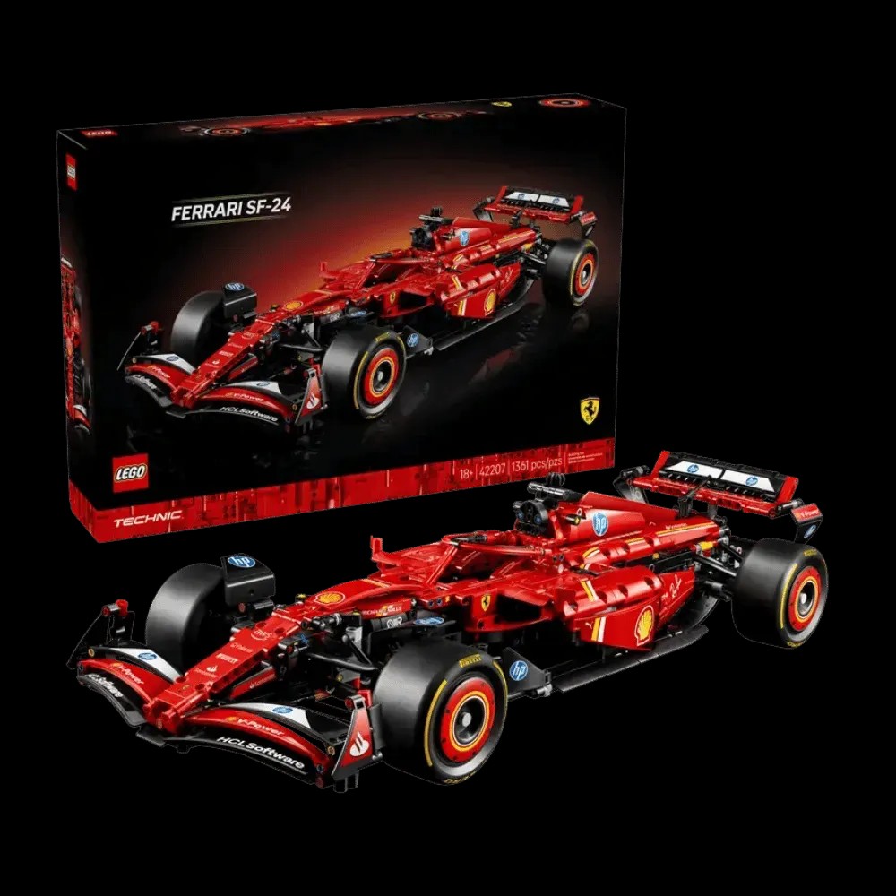 Lego Ferrari SF-24 F1 Car - HypeFly India View 1