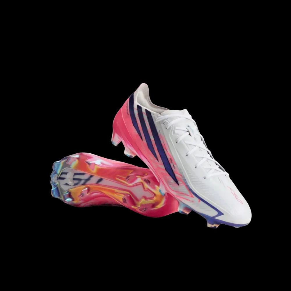 Adidas F50 Hyperfast Elite Firm Ground Soccer Cleats Cloud White - HypeFly India View 2