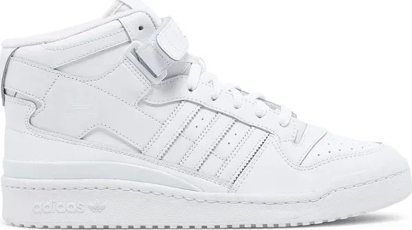 Adidas Forum Mid 'Triple White' - HypeFly India View 1