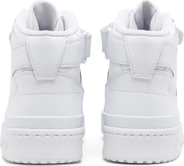 Adidas Forum Mid 'Triple White' - HypeFly India View 3
