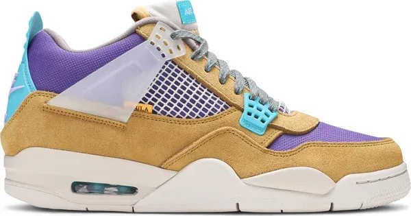 Air Jordan 4 Retro x Union LA 'Desert Moss' - HypeFly India View 1