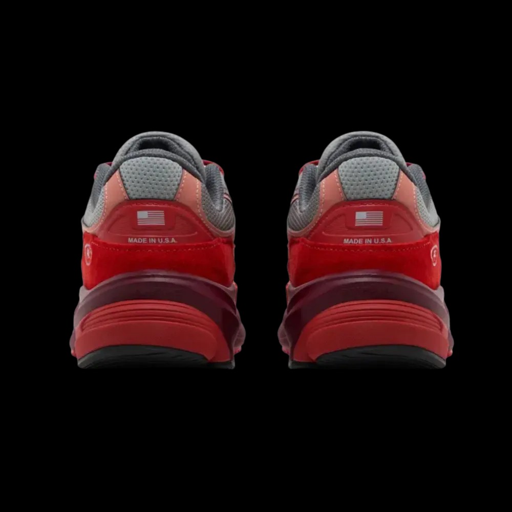 Teddy Santis X New Balance 990v6 Made in USA 'Community Pack - Red' - HypeFly India View 2