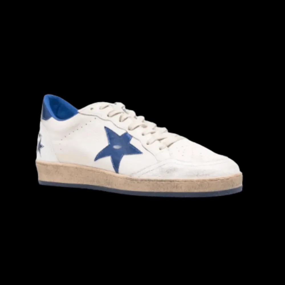 Golden Goose Ball Star 'White Black Blue' - HypeFly India View 5