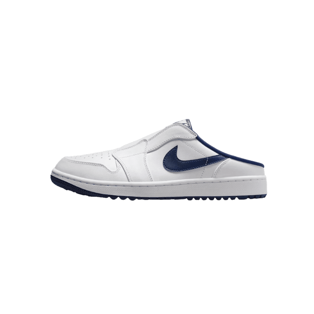 Nike Jordan 1 Mule Golf White Midnight Navy - HypeFly India View 2