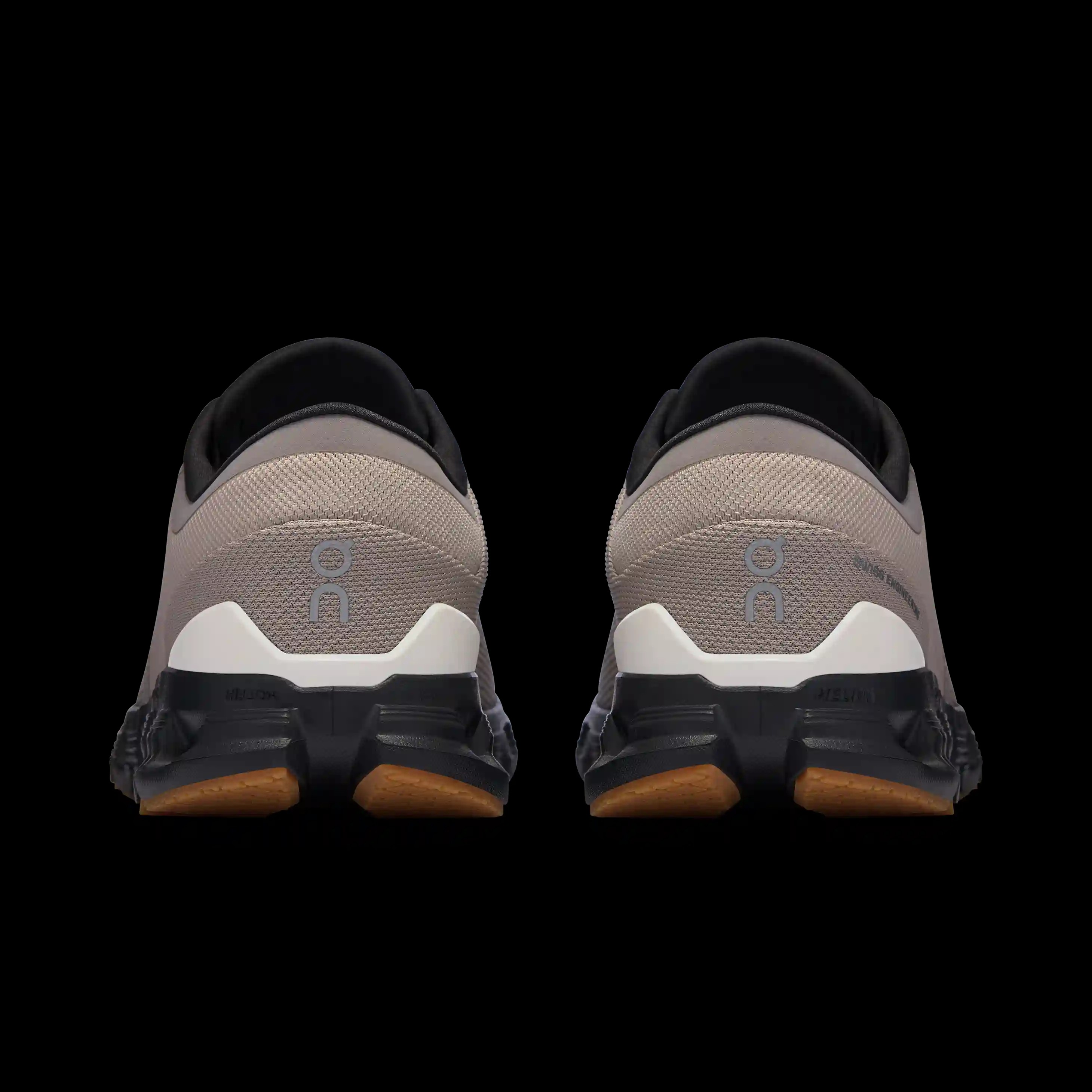 Cloud X 4 Fog Black On Running - HypeFly India View 3