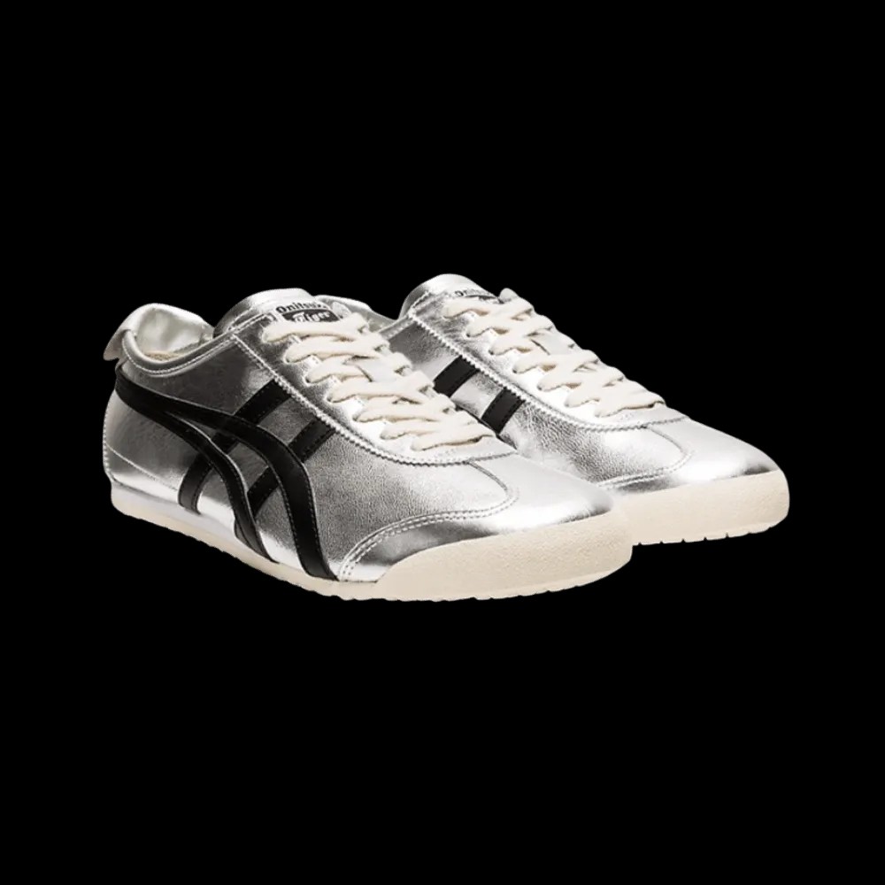 Onitsuka Tiger Mexico 66 Pure Silver Black - HypeFly India View 3