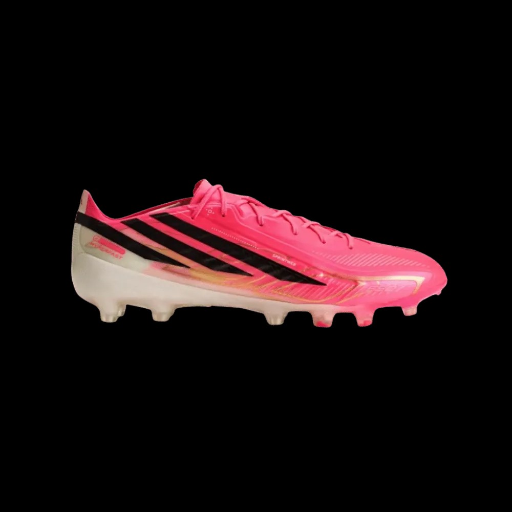 Adidas F50 Hyperfast Elite Artificial Ground Soccer Cleats Solar Turbo - HypeFly India View 1