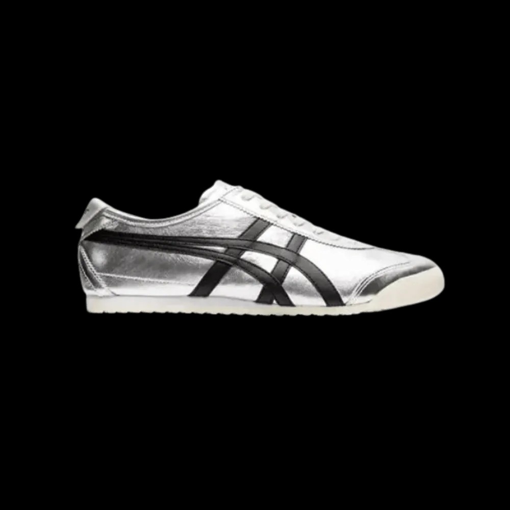 Onitsuka Tiger Mexico 66 Pure Silver Black - HypeFly India View 1