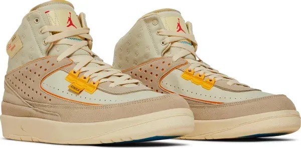 Nike Air Jordan 2 Retro x Union LA SP 'Rattan' - HypeFly India View 2