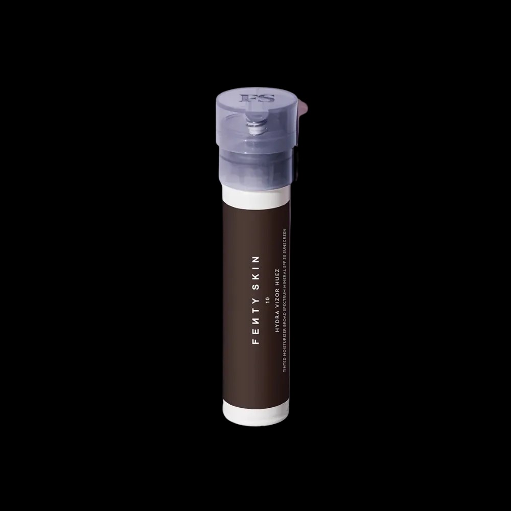 Fenty Hydra Vizor Huez Tinted Moisturizer Broad Spectrum Mineral SPF 30 Sunscreen Refill 10 - Deep - HypeFly India View 1
