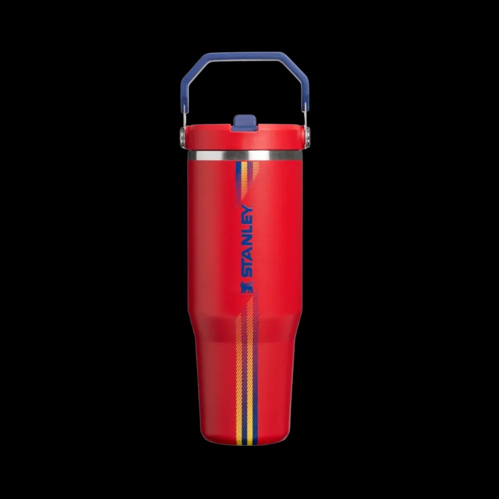 Stanley Country Collection Iceflow Tumbler Team Red Dark Blue 30 OZ - HypeFly India View 1