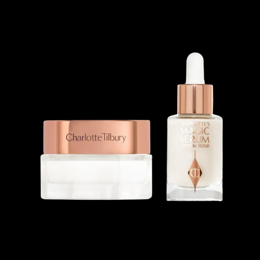 Charlotte Tilbury Science-Powered Serum & Magic Cream Mini Duo - HypeFly India View 1