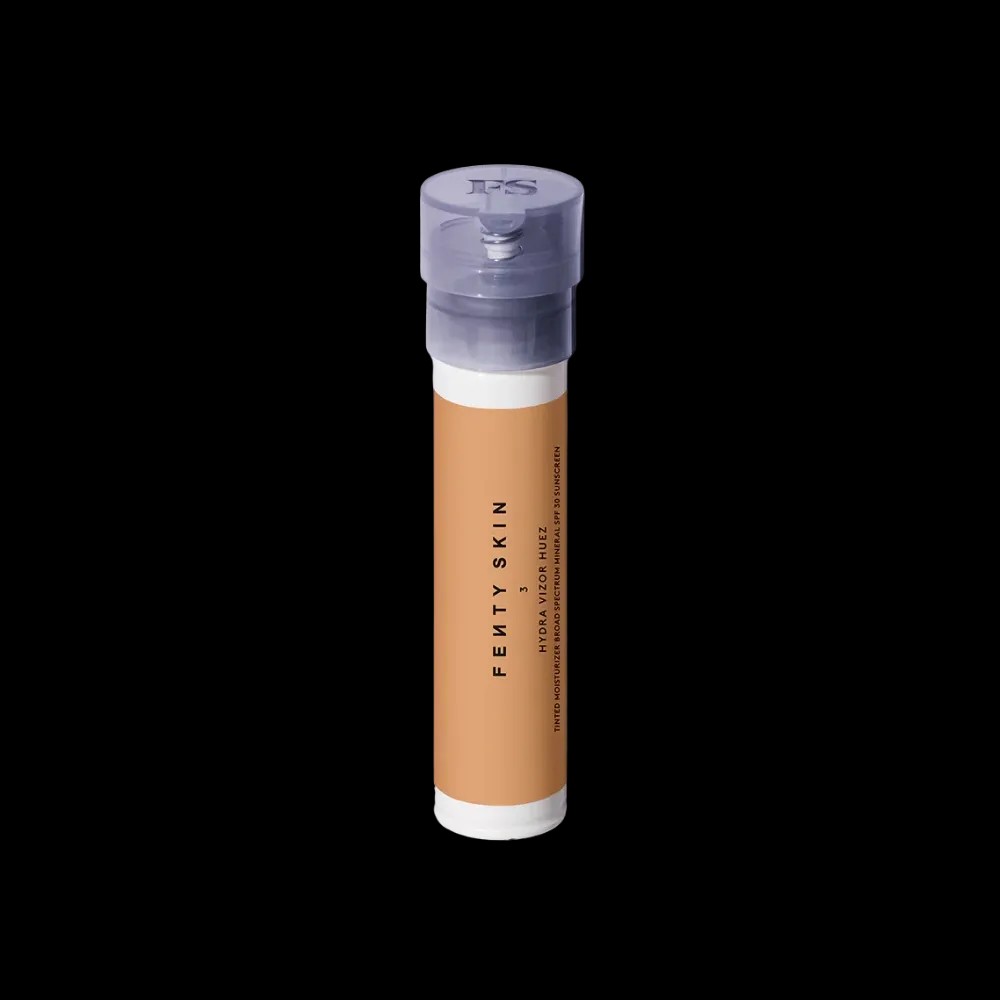Fenty Hydra Vizor Huez Tinted Moisturizer Broad Spectrum Mineral SPF 30 Sunscreen Refill 3 - Light Medium - HypeFly India View 1