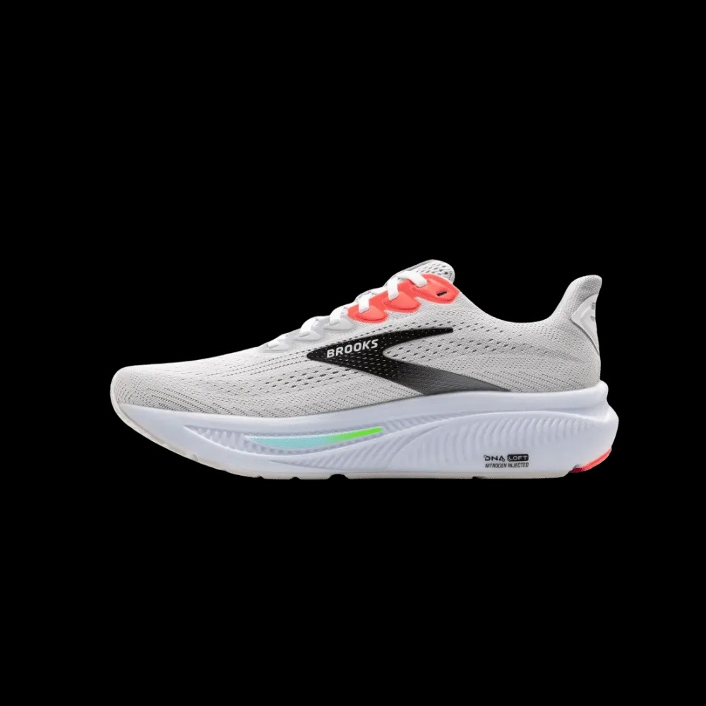 Brooks Ghost 17 White Pink Clay Gecko - HypeFly India View 4