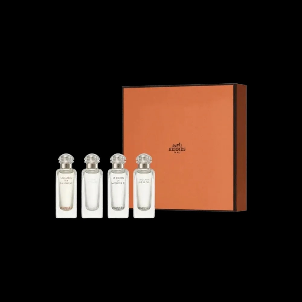 Hermès Garden Set Fragrance Gift Box Eau de Toilette Set - 7.5ml x 4 - HypeFly India View 1