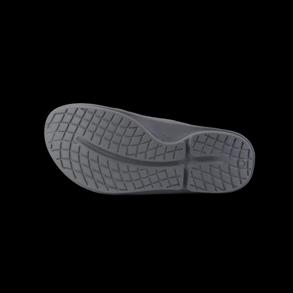 Oofos OOahh Sport Flex Sandal Slate - HypeFly India View 2
