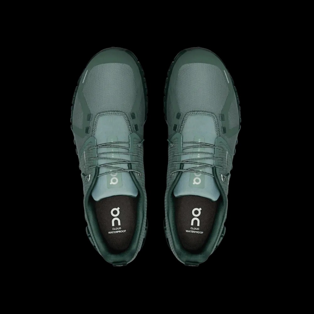 On Running Cloud 6 Water Proof Olive Evergreen - HypeFly India View 5