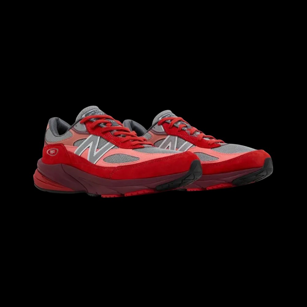 Teddy Santis X New Balance 990v6 Made in USA 'Community Pack - Red' - HypeFly India View 4