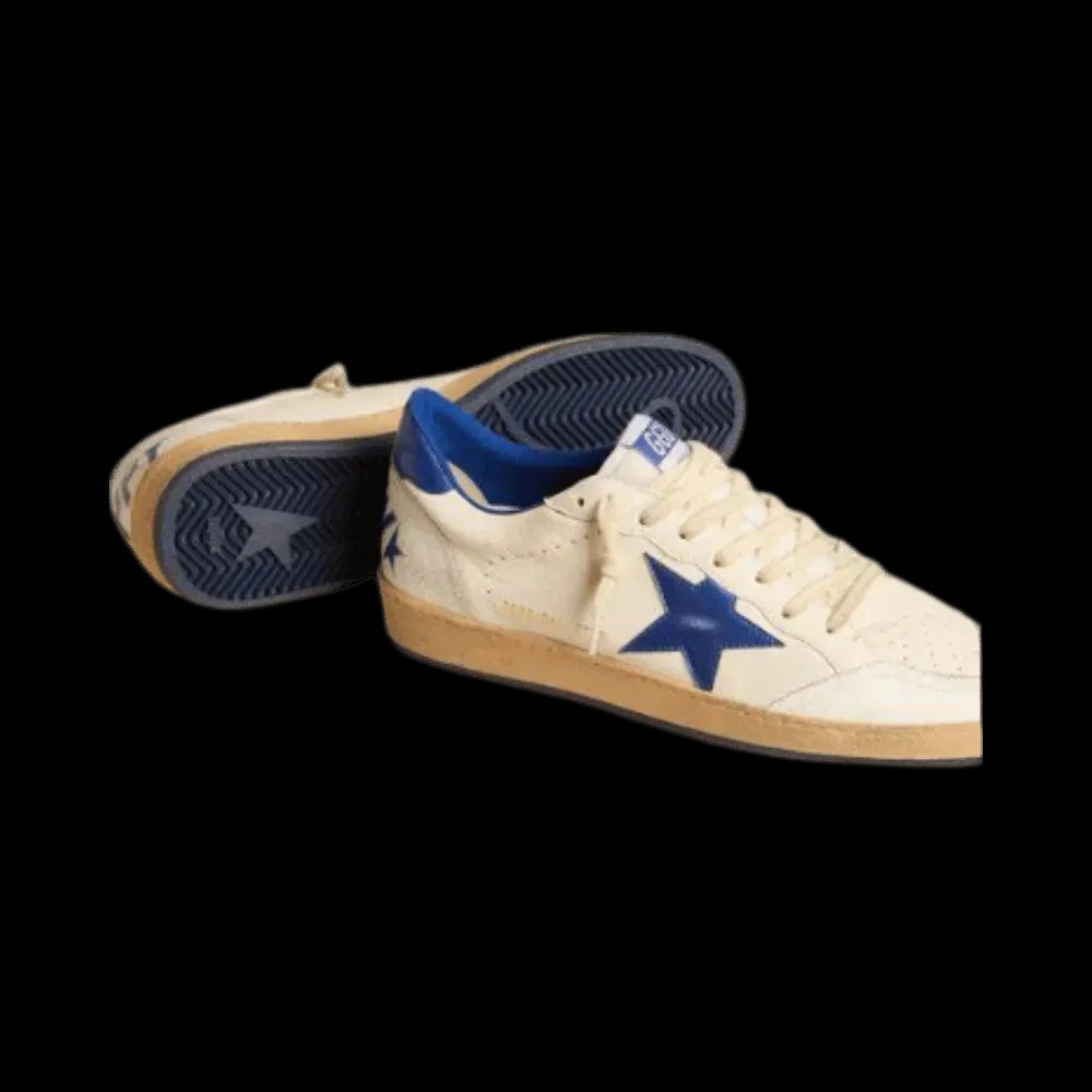 Golden Goose Ball Star 'White Black Blue' - HypeFly India View 3