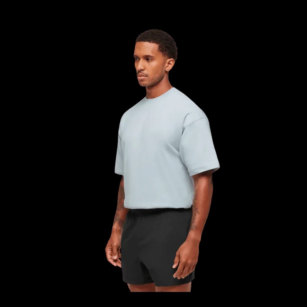 Gymshark GSCC T-Shirt Oversized Fit Smoke Blue - HypeFly India View 2